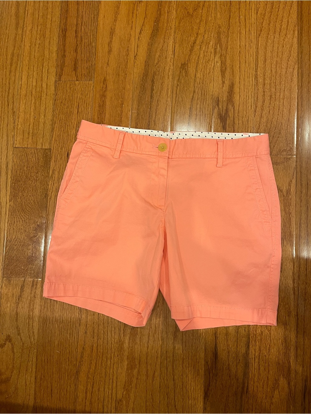 Talbots Girlfriend Pink Chino Shorts Size 4p